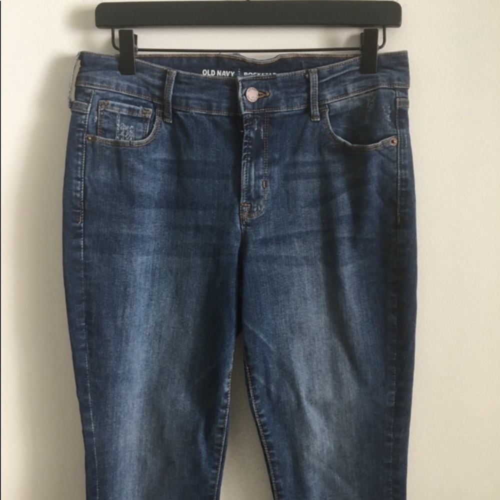 Old Navy Rockstar Skinny Fit Jeans - Picture 2 of 8